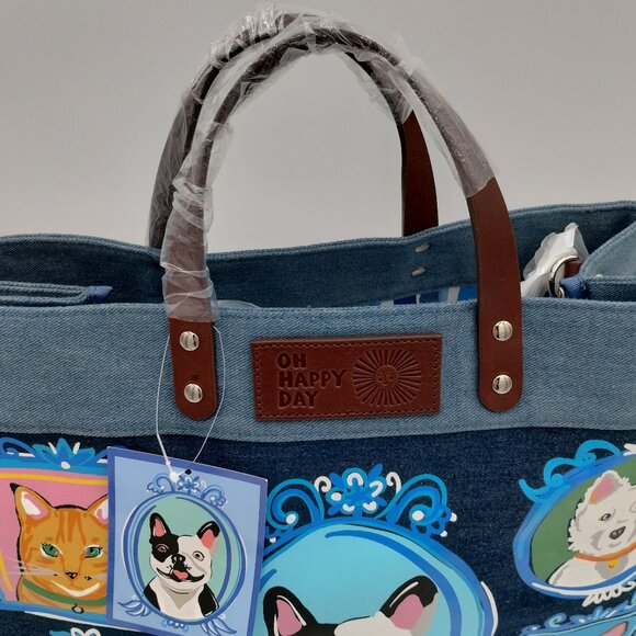 Brighton Family Fur Tote Bag NWT - Picture 3 of 13